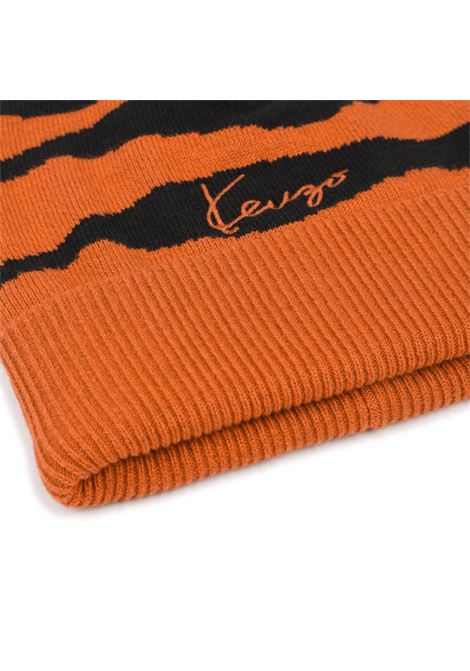 Cappello e sciarpa stampa tigre KENZO KIDS | K62152E10